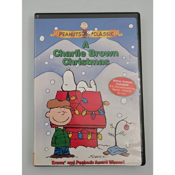 Peanuts Classic A Charlie Brown Christmas with Bonus Feature Included - Picture 1 of 7